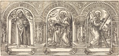 Christ et ses disciples II - German 16th Century after Martin Schongauer