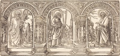 Christ et ses disciples IV - German 16th Century after Martin Schongauer