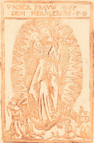 Madone de Hernleberg - German 17th Century