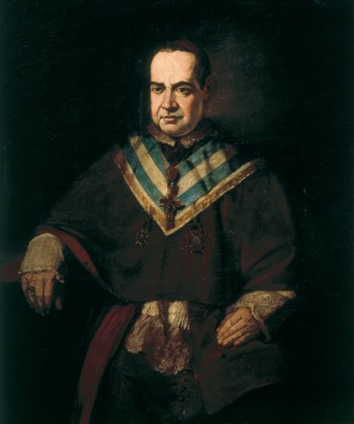 Portrait de Saint Antoine Marie Claret (1807-1870) - German Hernandez Amores