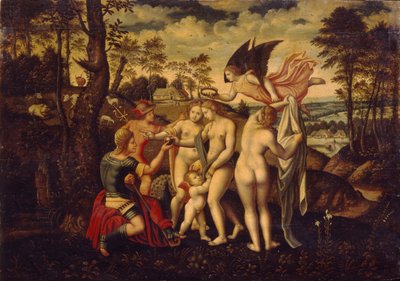 Le Jugement de Paris, milieu du XVIe siècle - German Master