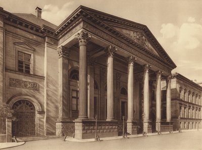 Palais Leine, Hanovre (photo n/b) - German Photographer