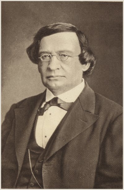 Portrait de Wilhelm Taubert (photo n/b) - German Photographer
