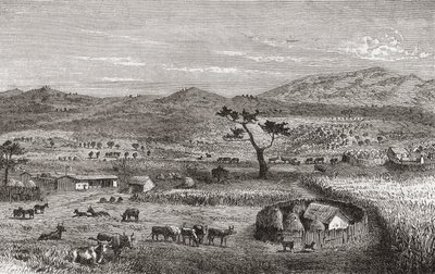 Un établissement à Kouihara, Afrique de l