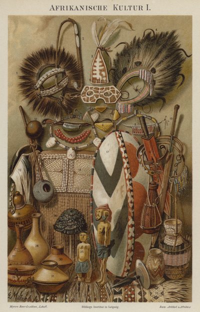 Artefacts culturels africains - German School
