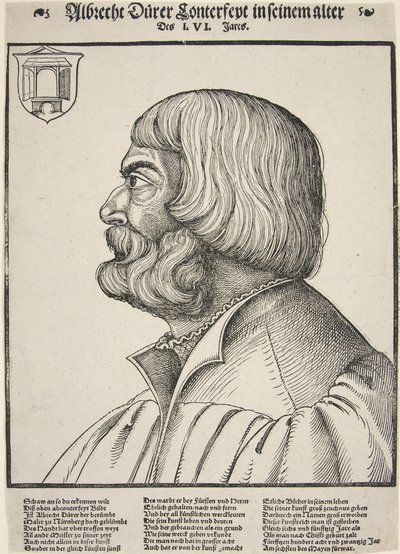 Albrecht Durer, âgé de 56 ans - German School