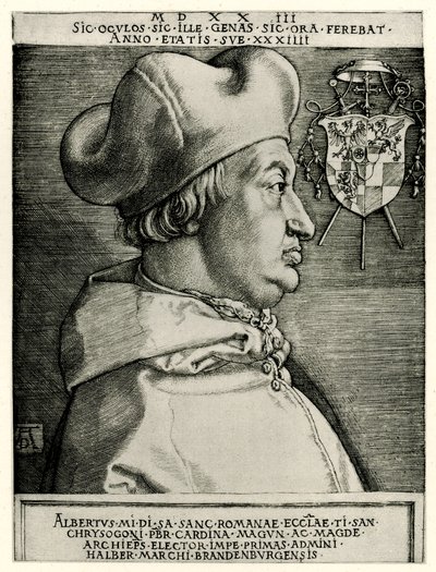 Albert de Brandebourg - German School