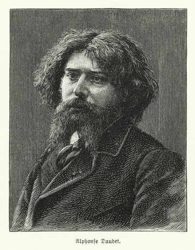 Alphonse Daudet, romancier français - German School