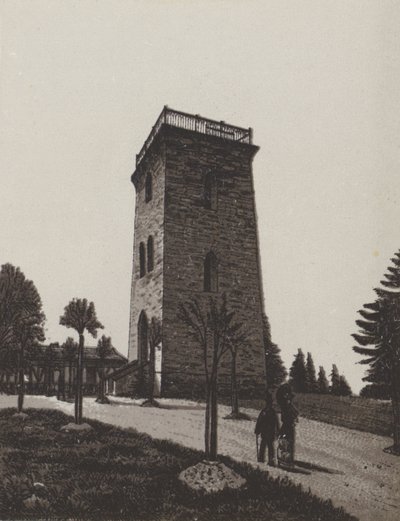 Am Aberg (lithographie) - German School