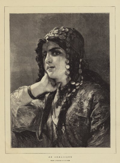 Une Odalisque - German School