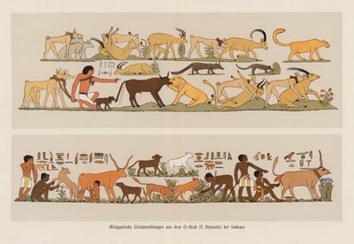 Peintures égyptiennes anciennes d
