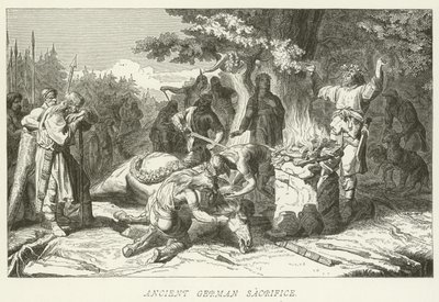 Ancien sacrifice allemand - German School