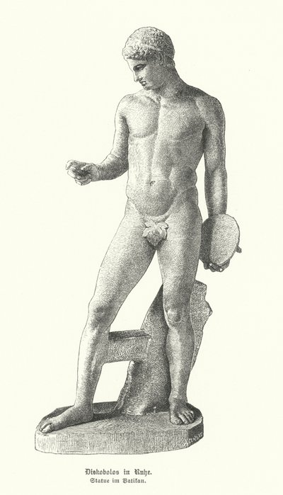 Statue grecque antique d