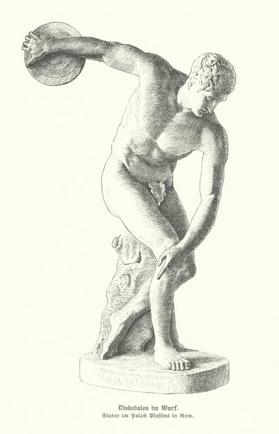Statue grecque antique d