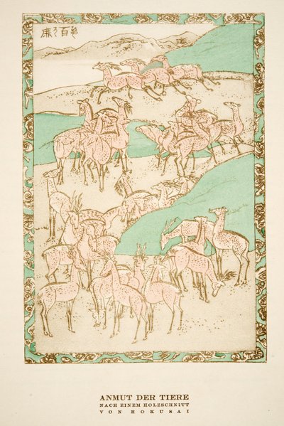 "Anmut der Tiere" d