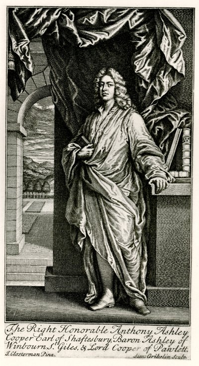 Anthony Ashley Cooper, 3e comte de Shaftesbury - German School