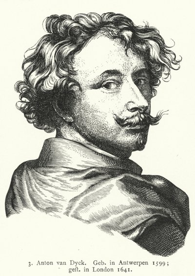 Anthony van Dyck, artiste baroque flamand - German School