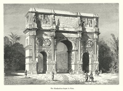 Arc de Constantin, Rome - German School