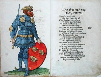 Ariovistus, roi des Allemands, de 