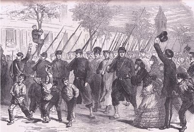 Arrivée à Paris de prisonniers prussiens après la bataille avant Bagneun, Histoire de la guerre entre la France et l
