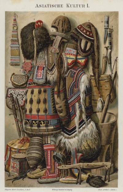 Artefacts culturels asiatiques - German School