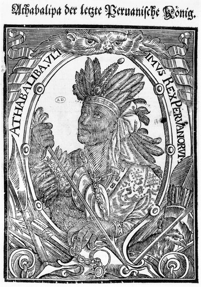 Atahualpa (c.1502-33) - German School