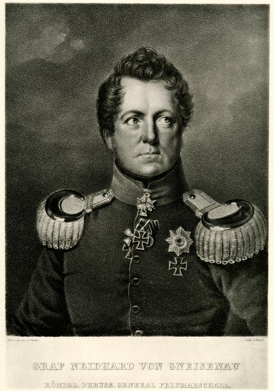 August Graf Neidhard von Gneisenau - German School