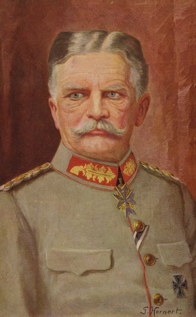 August von Mackensen, soldat allemand et maréchal de camp pendant la Première Guerre mondiale - German School