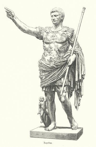 Auguste, empereur romain - German School