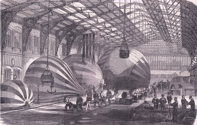 Manufacture de ballons, Histoire de la guerre entre la France et l