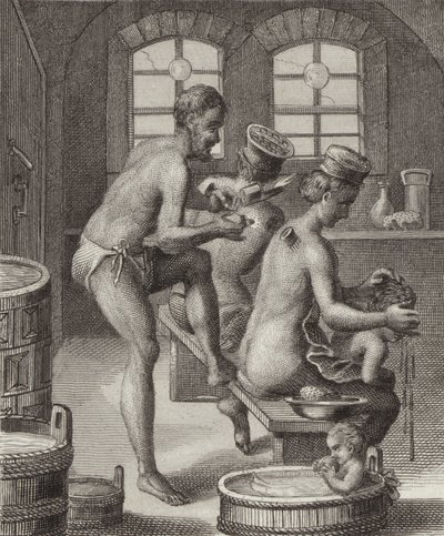 Propriétaire de bain public - German School