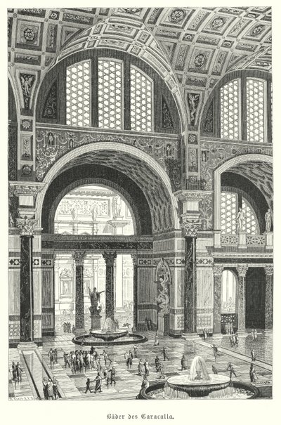 Thermes de Caracalla, Rome - German School