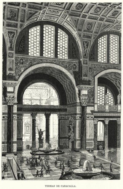 Thermes de Caracalla, Rome - German School