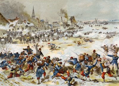 Bataille de Bapaume, guerre franco-prussienne, 3 janvier 1870 - German School