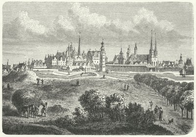 Berlin et Colln au XVIIe siècle - German School