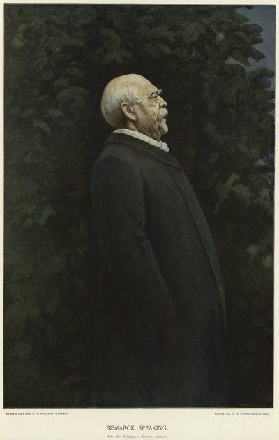 Bismarck parlant - German School