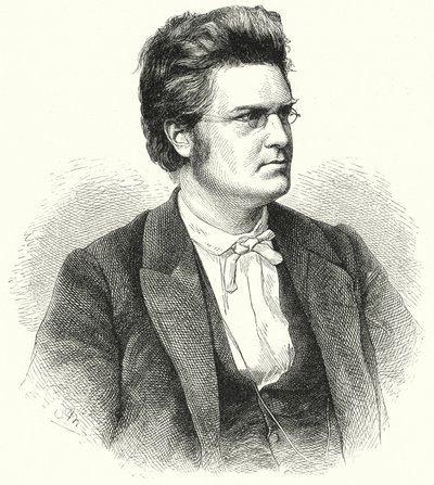 Bjørnstjerne Bjørnson, écrivain norvégien - German School