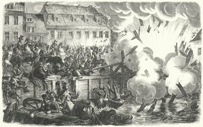 Destruction du pont d