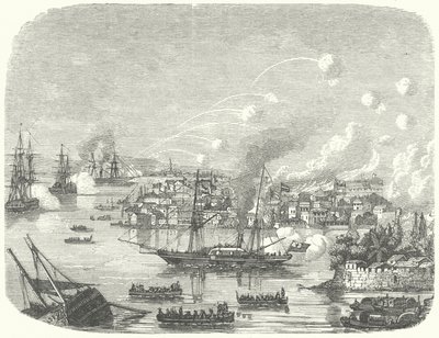 Bombardement de Canton par les Britanniques, deuxième guerre de l