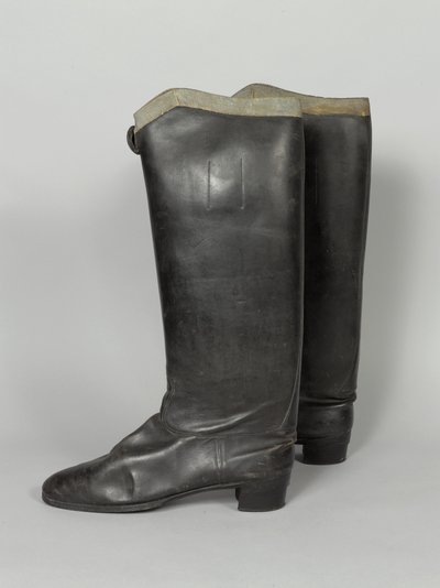 Bottes, 3e Hussards de von Zieten, portées par SAR Le Duc de Connaught, avant 1914 - German School
