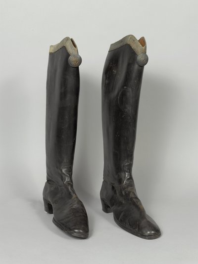 Bottes, 3e Hussards von Zieten, portées par SAR Le Duc de Connaught, avant 1914 - German School