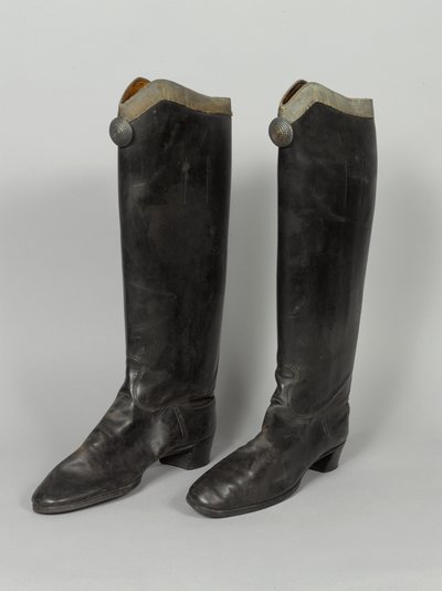 Bottes, 3e Hussards von Zieten, portées par SAR Le Duc de Connaught, avant 1914 - German School