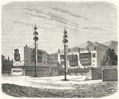 Monastère bouddhiste au Tibet - German School