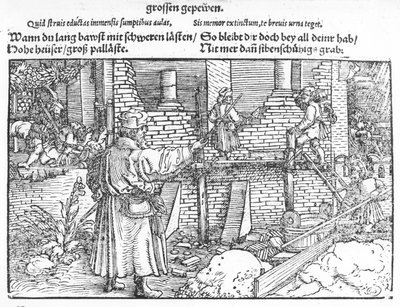 Bâtiment, c.1520 - German School