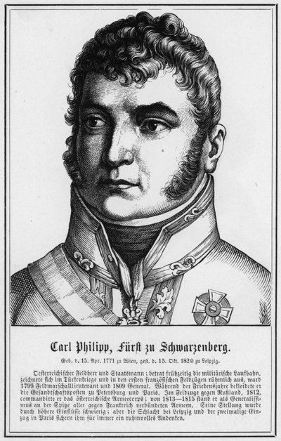 Carl Philipp, Prince de Schwarzenberg - German School