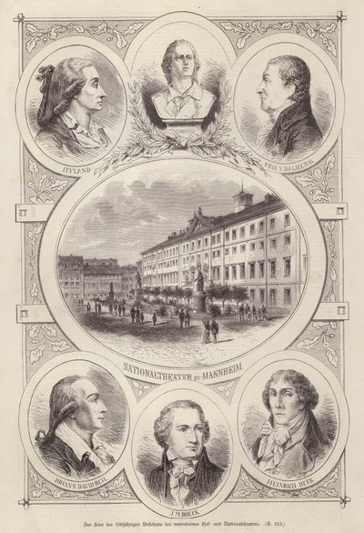 Centenaire des Théâtres de la Cour et National, Mannheim, Allemagne - German School