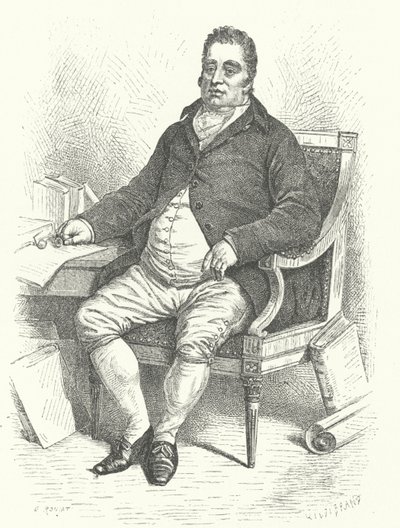 Charles James Fox, homme politique whig anglais - German School
