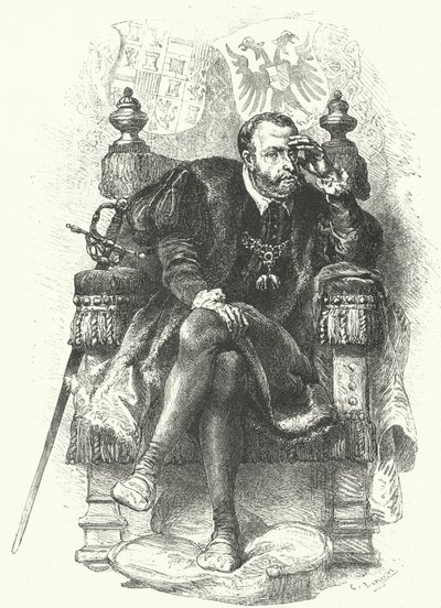 Charles V, empereur romain germanique - German School