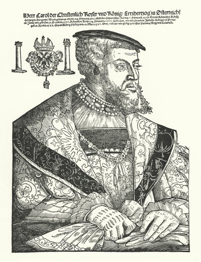 Charles V, empereur du Saint-Empire romain germanique - German School