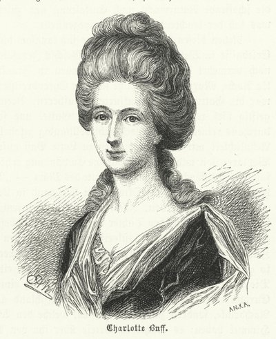 Charlotte Buff, jeune connaissance et sujet de l